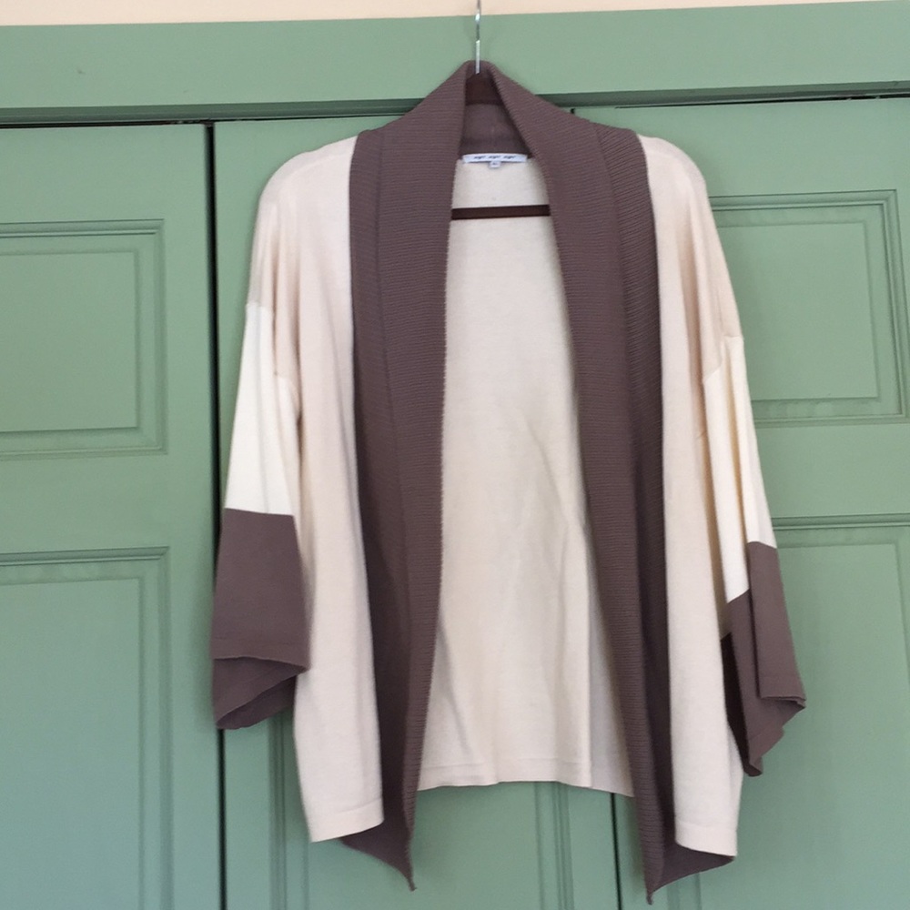 eight eight eight open cotton sweater XL